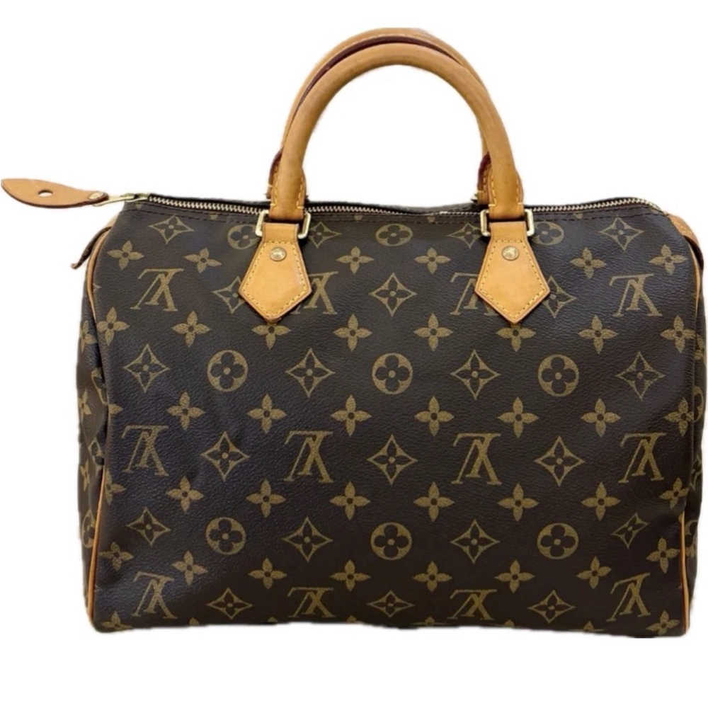 Louis Vuitton Brown Monogram Speedy 30